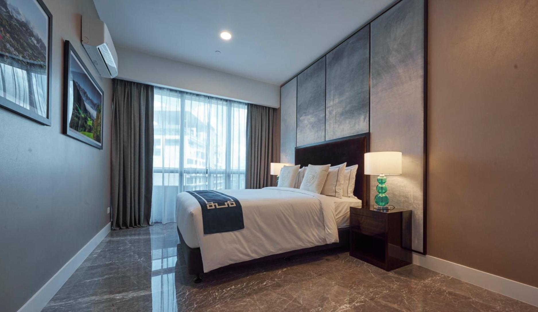 The Face Style Hotel Kuala Lumpur Kültér fotó A bedroom at the hotel