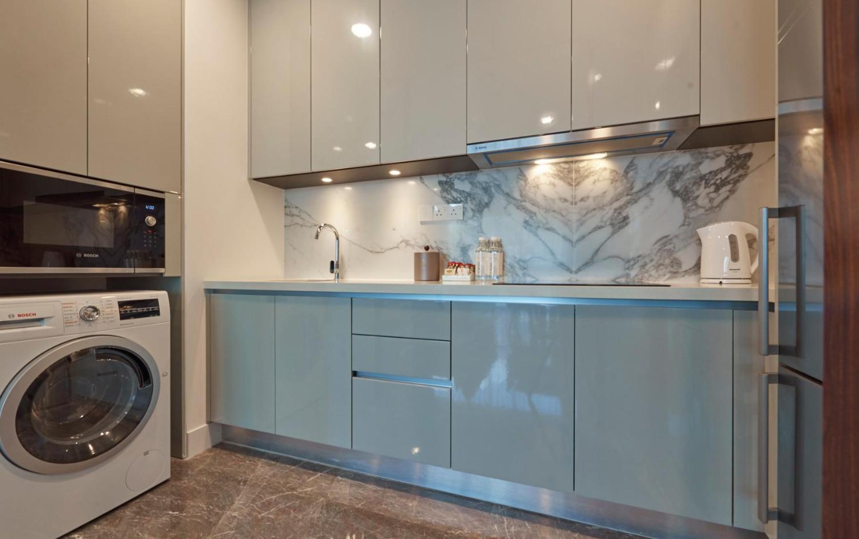 The Face Style Hotel Kuala Lumpur Kültér fotó A modern kitchen