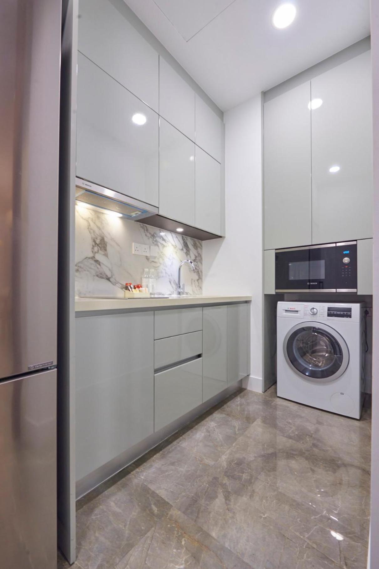 The Face Style Hotel Kuala Lumpur Kültér fotó A modern laundry room