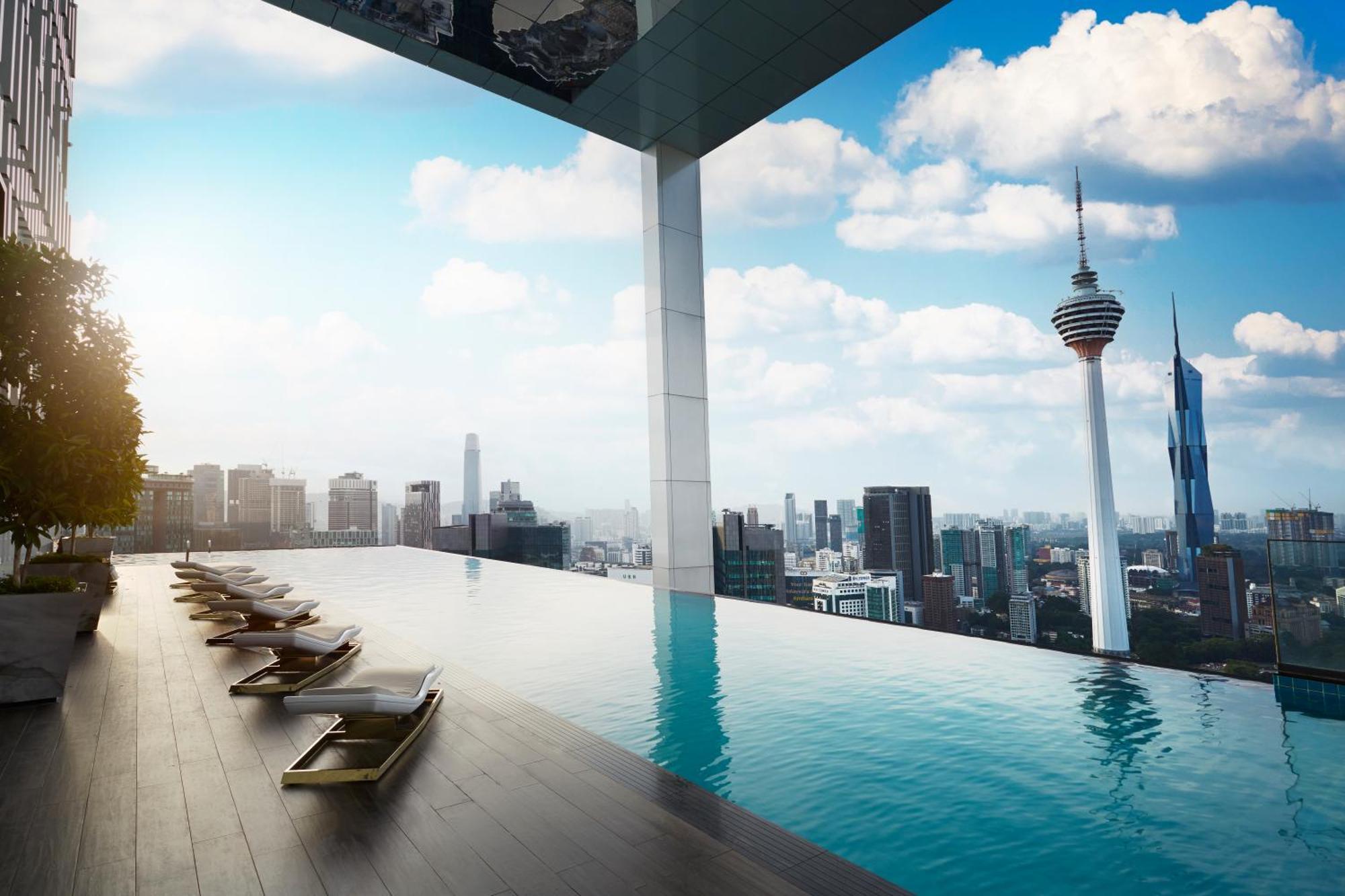 The Face Style Hotel Kuala Lumpur Kültér fotó The Infinity Pool