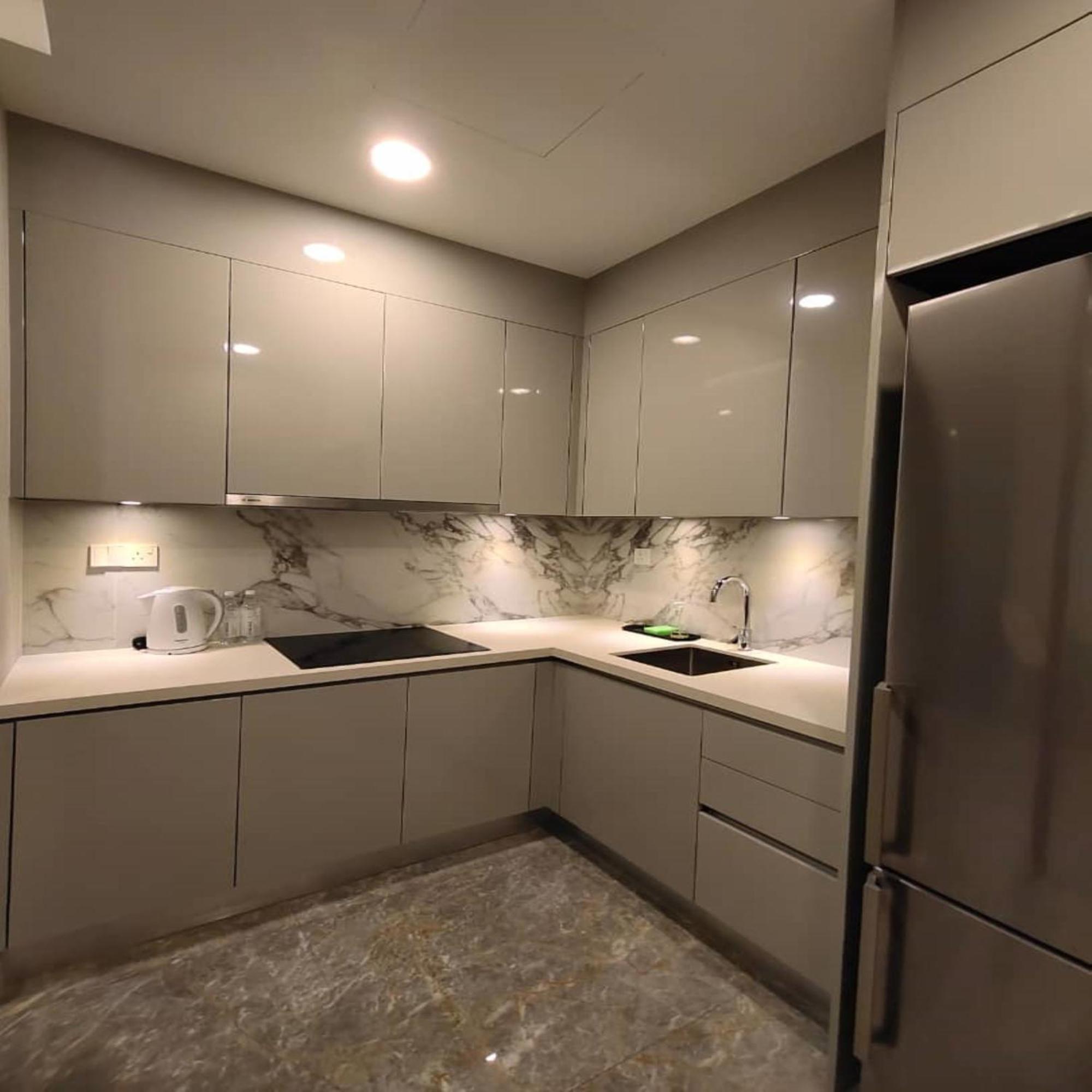 The Face Style Hotel Kuala Lumpur Kültér fotó A modern kitchen